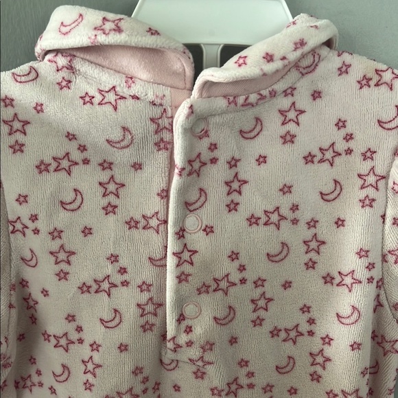 Disney Pink Footie One Piece with Soft Comfort - Picture 4 of 4